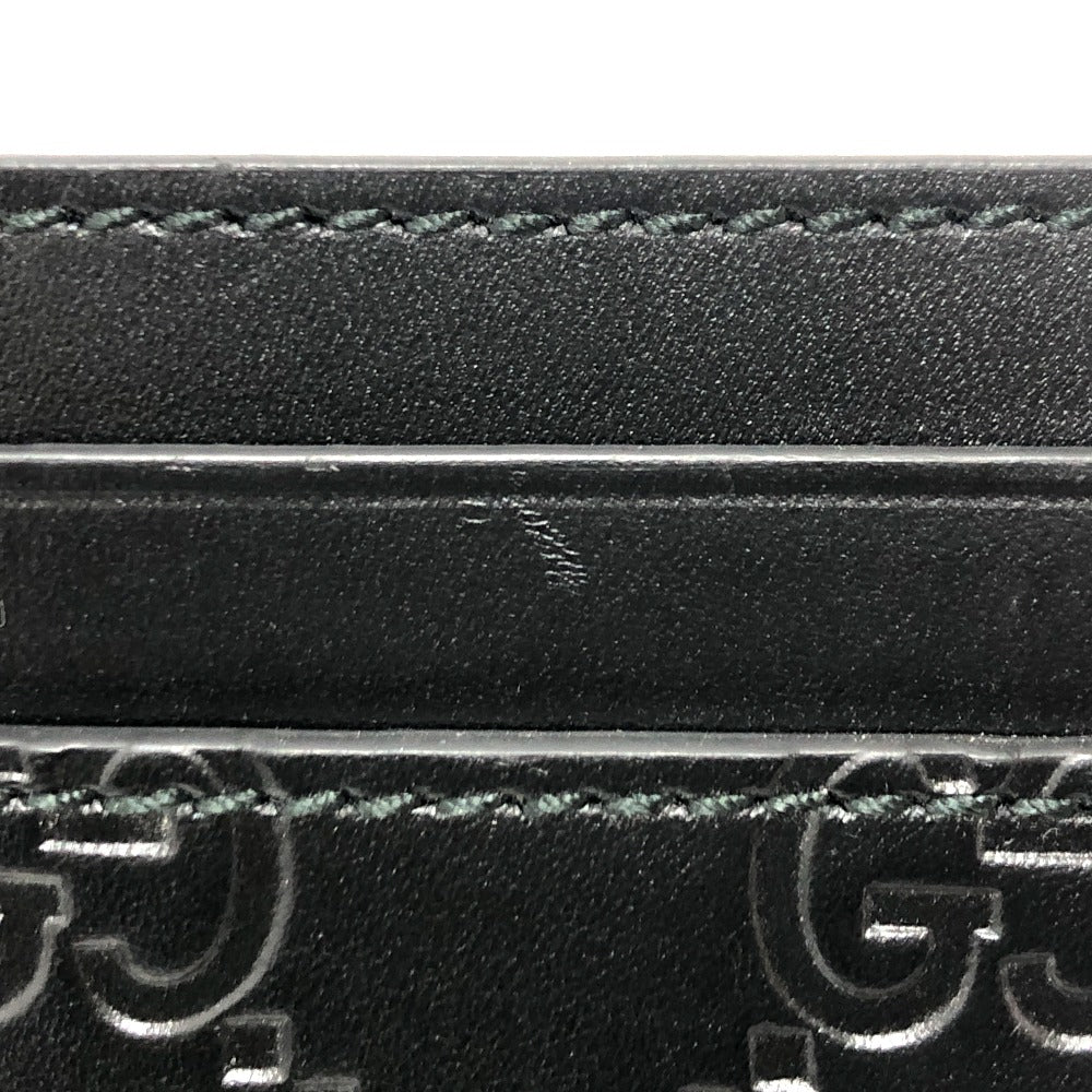 GUCCI 473927 シマ カードケース レザー メンズ - brandshop-reference