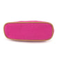 HERMES Bolide Mini Makeup Pouch, Canvas, Women's, Pink