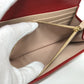 Salvatore Ferragamo Gancini Bifold Wallet, Leather, Women's, Red