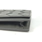 BOTTEGA VENETA 605720 Bifold Intrecciato Leather Pass Case/Business Card Case for Men, Gray
