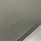 BOTTEGA VENETA 605720 Bifold Intrecciato Leather Pass Case/Business Card Case for Men, Gray