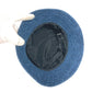 MIUMIU 5HC196 Denim Logo Bucket Hat, Bob Hat, Cotton, Women's, Blue