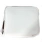 HERMES Azap Silkin Compact Coin Purse Wallet Leather Women's White