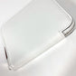 HERMES Azap Silkin Compact Coin Purse Wallet Leather Women's White