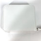 HERMES Azap Silkin Compact Coin Purse Wallet Leather Women's White