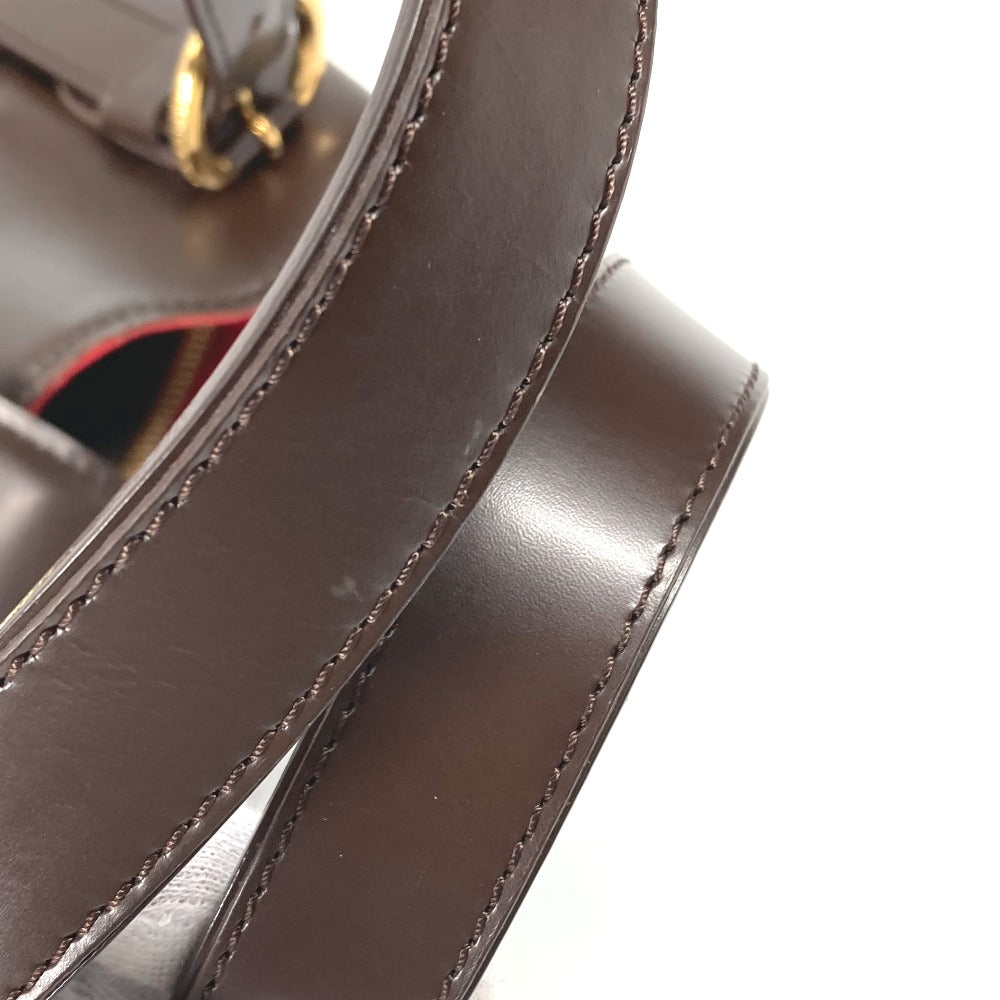 LOUIS VUITTON N41540 ダミエ システィナ GM トートバッグ カバン ショルダーバッグ ダミエキャンバス レディース エベヌ ブラウン - brandshop-reference