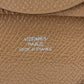 HERMES Bastia Coin Purse Wallet Coin Case Epson Men's Gold