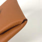 HERMES Bastia Coin Purse Wallet Coin Case Epson Men's Gold