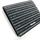PRADA 1MV204 All-Over Logo Compact Wallet, Bi-Fold Leather, Women's, Black