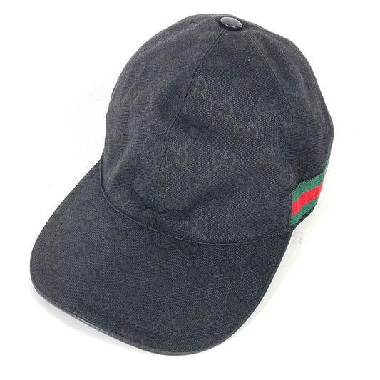 GUCCI 200035  GG 帽子 キャップ帽 ベースボール シェリーライン キャップ キャンバス メンズ - brandshop-reference