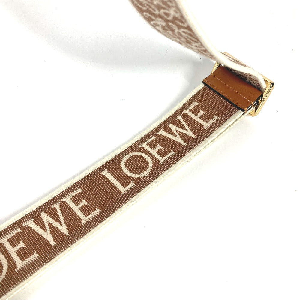 LOEWE ジャカード アナグラム 替えストラップ バッグアクセサリー ショルダーストラップ キャンバス/レザー レディース - brandshop-reference