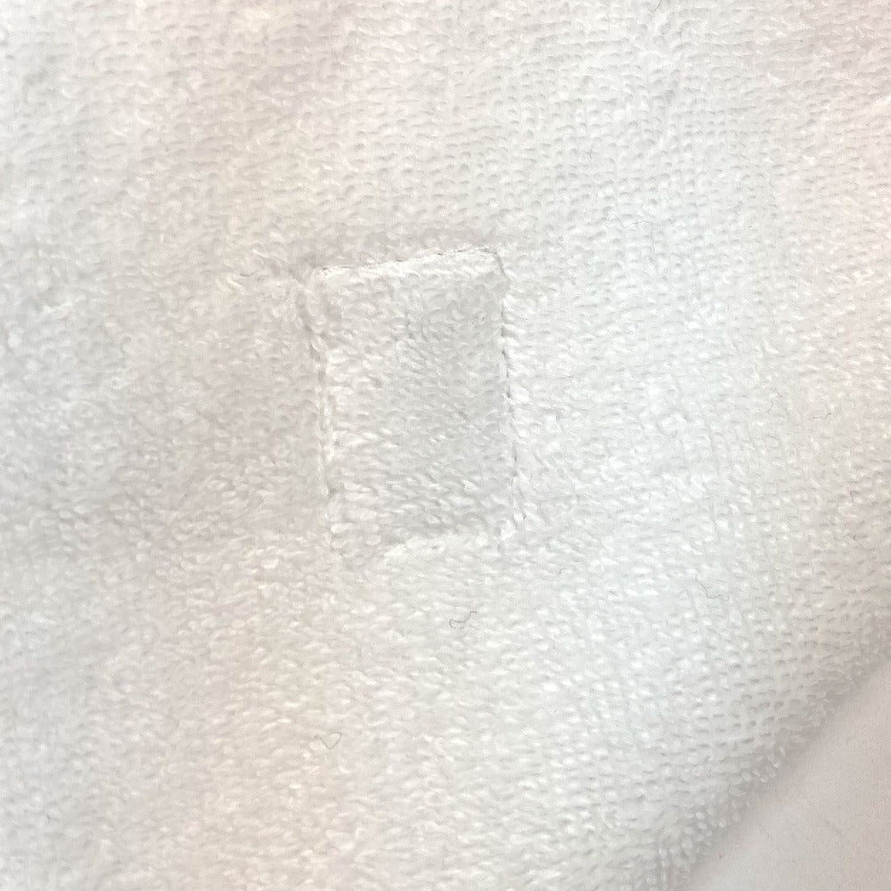 HERMES H103480M 01 Bath Wrap Cabriole Baby Bath Towel Cotton Kids' Towel Blanc Crème White