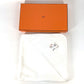 HERMES H103480M 01 Bath Wrap Cabriole Baby Bath Towel Cotton Kids' Towel Blanc Crème White