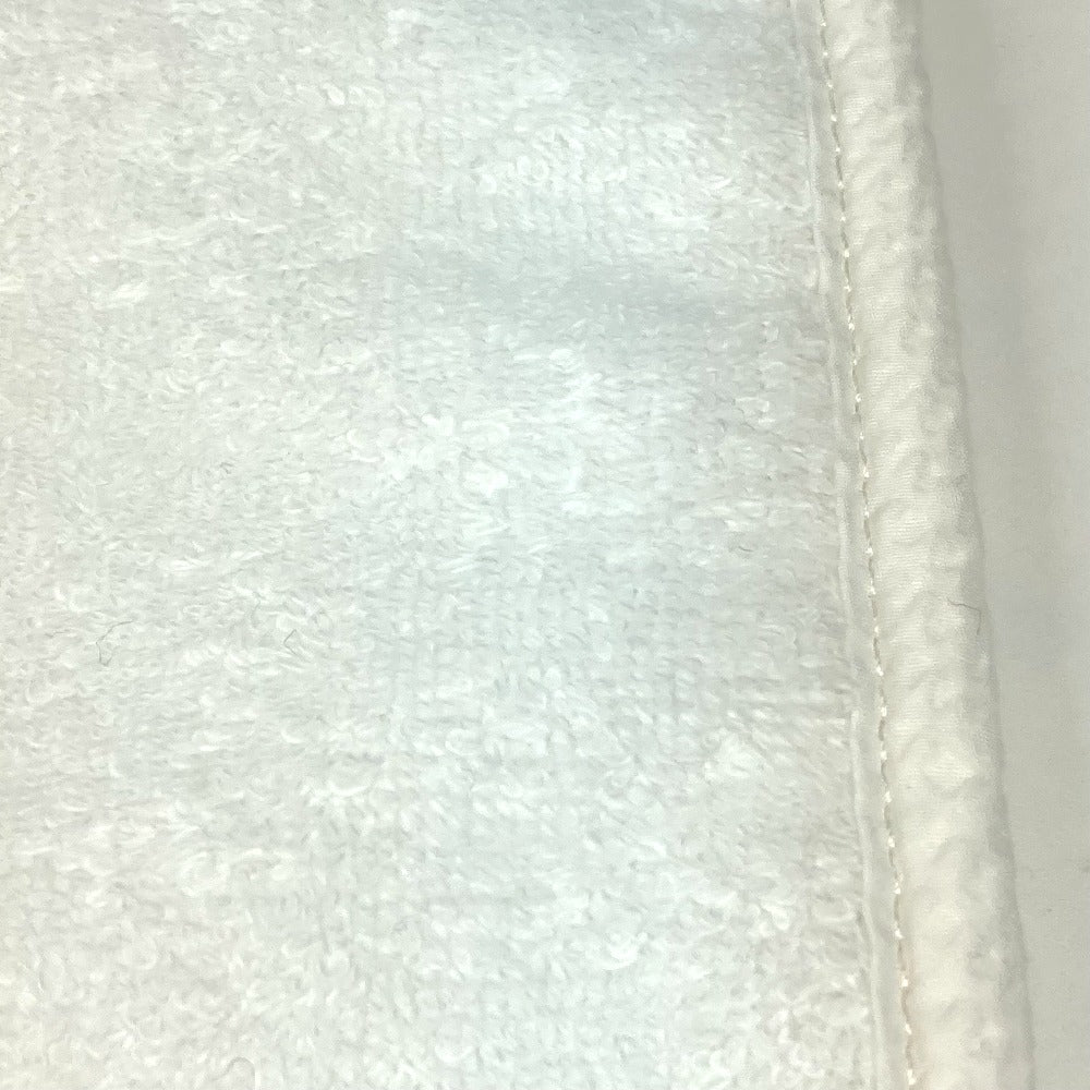 HERMES H103480M 01 Bath Wrap Cabriole Baby Bath Towel Cotton Kids' Towel Blanc Crème White