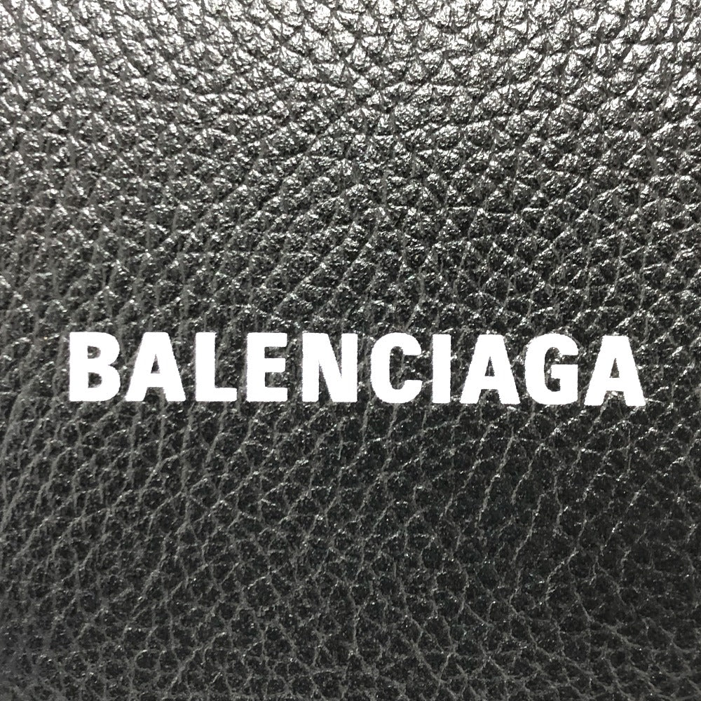 BALENCIAGA 594216 ロゴ コンパクトウォレット 短財布 2つ折り財布 レザー ユニセックス - brandshop-reference