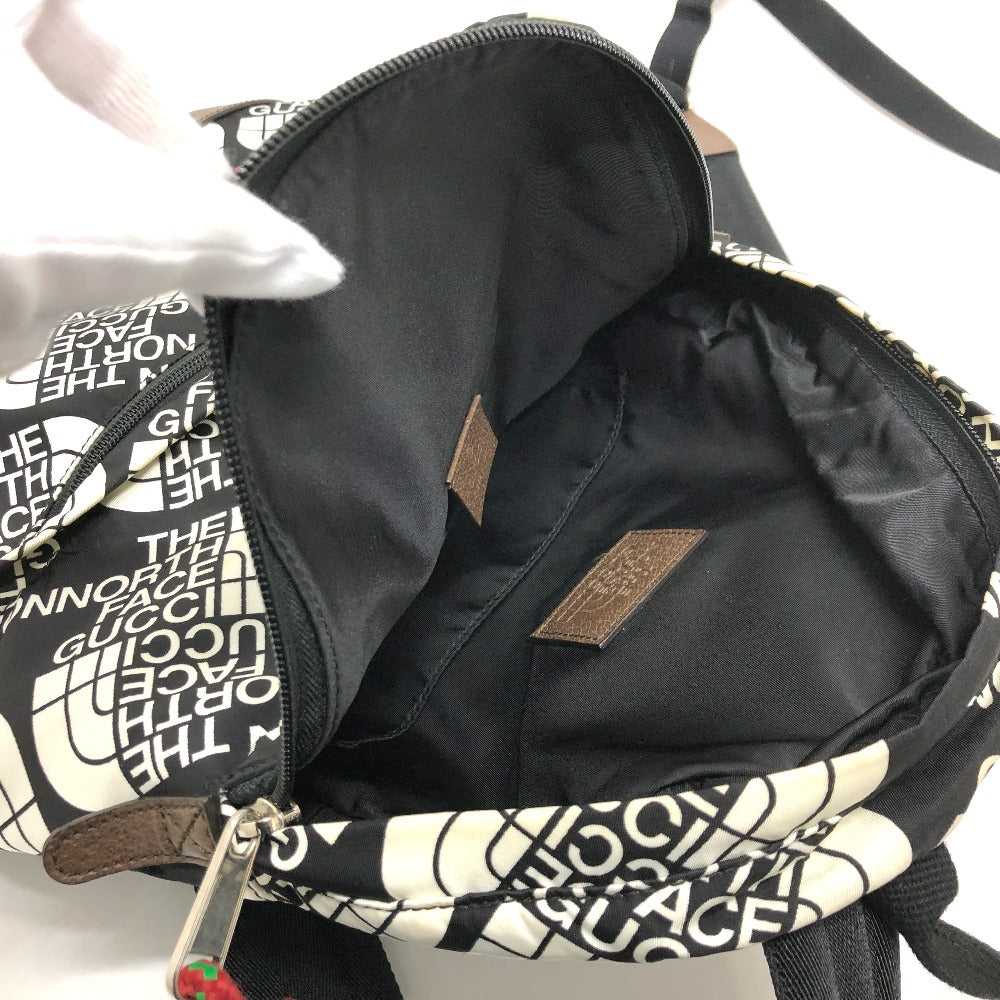 GUCCI 650288 GUCCI×THE NORTH FACE コラボ バックパック リュックサック ナイロン/レザー メンズ - brandshop-reference