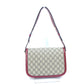 GUCCI 602204 GG Supreme Horsebit 1955 Shoulder Bag in GG Supreme Canvas, Beige