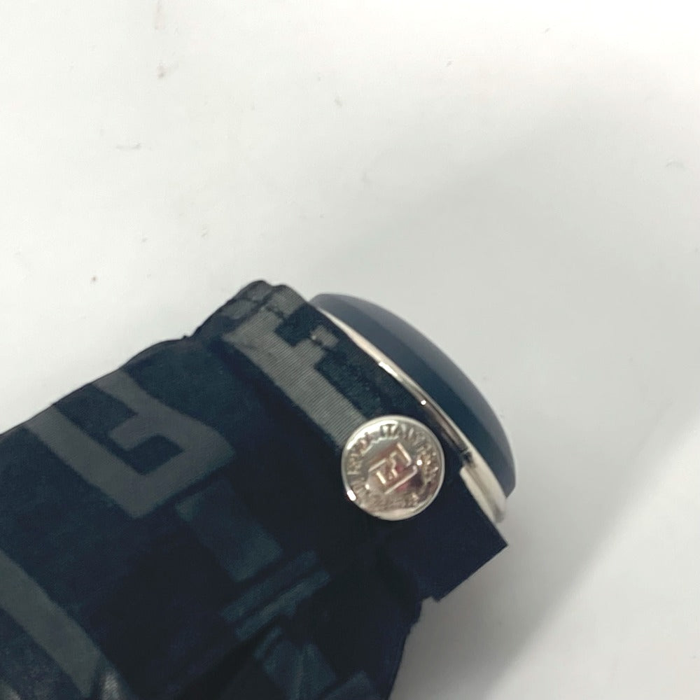 FENDI アンブレラ ロゴ 折り畳み傘 傘 ナイロン メンズ ブラック - brandshop-reference
