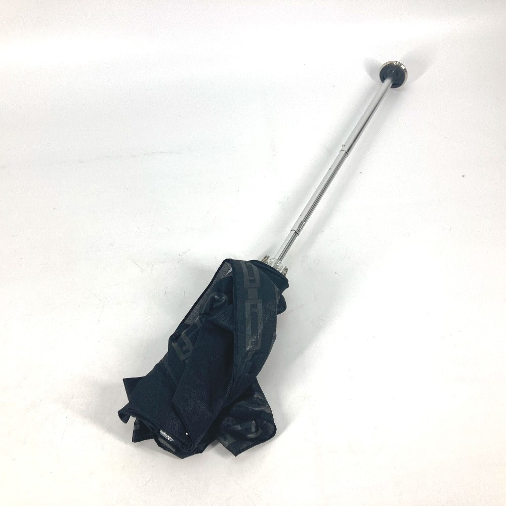 FENDI アンブレラ ロゴ 折り畳み傘 傘 ナイロン メンズ ブラック - brandshop-reference