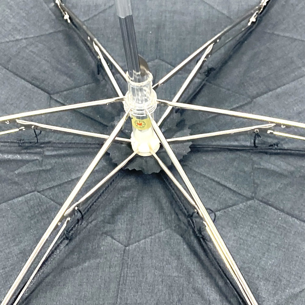 FENDI アンブレラ ロゴ 折り畳み傘 傘 ナイロン メンズ ブラック - brandshop-reference