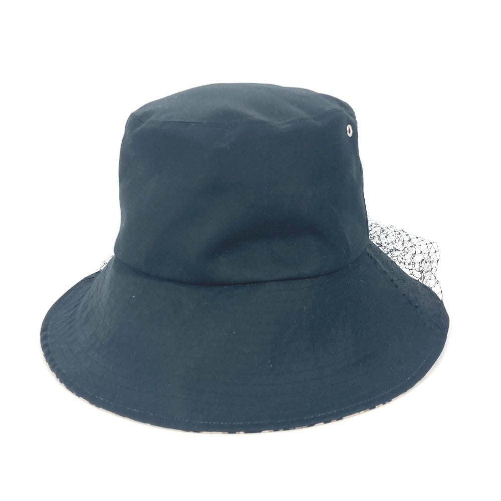 Dior 95TDD924G130 ハット帽 帽子 バケットハット ボブハット オブリーク TEDDY-D レースつき チュール付き ハット ポリエステル レディース - brandshop-reference