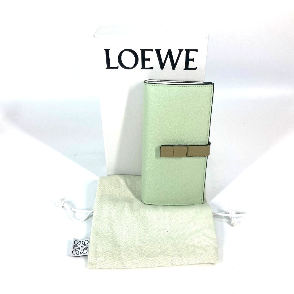 LOEWE アナグラム バーティカル ウォレット ラージ 二つ折り長財布 ...