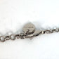 GUCCI Arabesque Interlocking G Pendant Chain Necklace in SV925 Silver for Women
