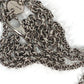 GUCCI Arabesque Interlocking G Pendant Chain Necklace in SV925 Silver for Women