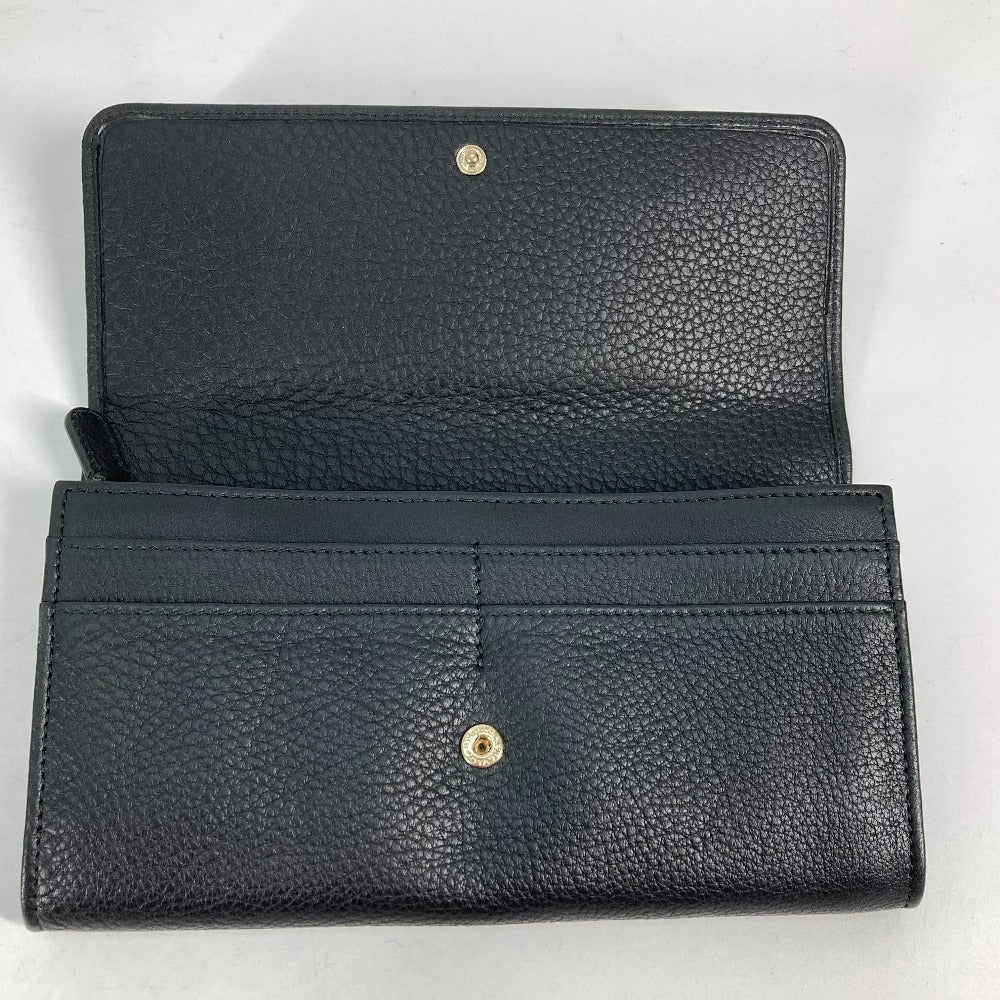 BVLGARI 35963 ロングウォレット MONETE モネーテ フラップ 長財布 ...