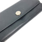 BVLGARI 35963 ロングウォレット MONETE モネーテ フラップ 長財布 レザー レディース ブラック