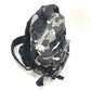 BALENCIAGA 6440312 Camouflage Army Backpack/Shoulder Bag, 2-Way Canvas Rucksack for Men, Gray and Black
