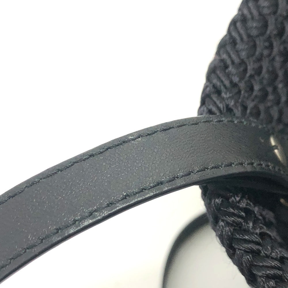 BALENCIAGA 695612 肩掛け 斜め掛け イビザ スモール バスケットバッグ 2WAYバッグ カバン ショルダーバッグ ナイロン レディース ブラック