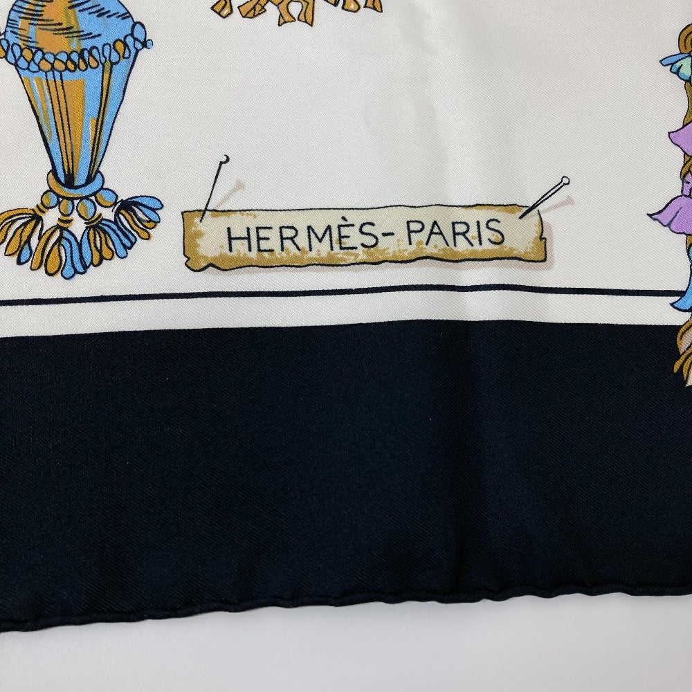 HERMES Pasementerie 紐飾り カレ90 スカーフ シルク レディース - brandshop-reference