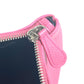 BALENCIAGA 545773 ロゴ VILLE ヴィル ポーチ カバン クラッチバッグ レザー レディース ピンク