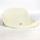 HERMES H221035N Serie Button Emma Hat, Newsboy Cap, Polyester, Women's, White