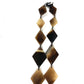 HERMES Lacquer Wood Long Necklace, Accessories, Necklace, Lacquer, Women's, Brown x Pink