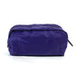 PRADA 1NA350 Triangle Logo Plaque Cosmetic Pouch Nylon Makeup Pouch Women's Purple