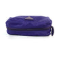 PRADA 1NA350 Triangle Logo Plaque Cosmetic Pouch Nylon Makeup Pouch Women's Purple