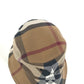 BURBERRY 8052981 チェック ハット帽 帽子 バケットハット ボブハット ハット コットン レディース ベージュ
