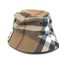 BURBERRY 8052981 チェック ハット帽 帽子 バケットハット ボブハット ハット コットン レディース ベージュ
