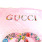 GUCCI 663676  花柄 GG ロゴ フローラ ストール スカーフ 大判 ショール シルク レディース