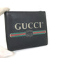 GUCCI 496316 ヴィンテージロゴ プリント コンパクトウォレット 2つ折り財布 レザー メンズ - brandshop-reference