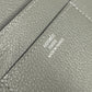 HERMES R.M.S トゥタンマン 札入れ 2つ折り 長財布 エバーカラー レディース グレー