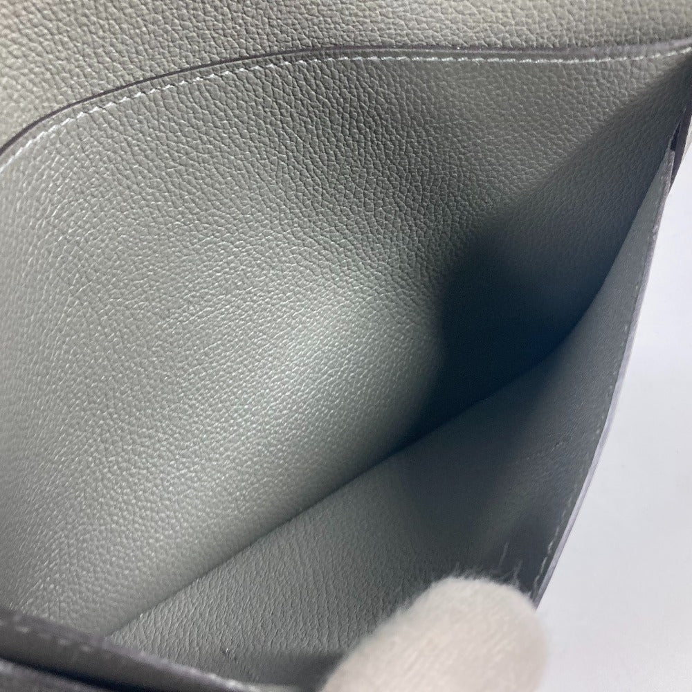 HERMES R.M.S トゥタンマン 札入れ 2つ折り 長財布 エバーカラー レディース グレー