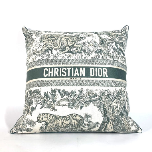 Dior HYP02BCB1U トワルドゥジュイ ピロー 枕 インテリア クッション ポリエステル レディース グリーン