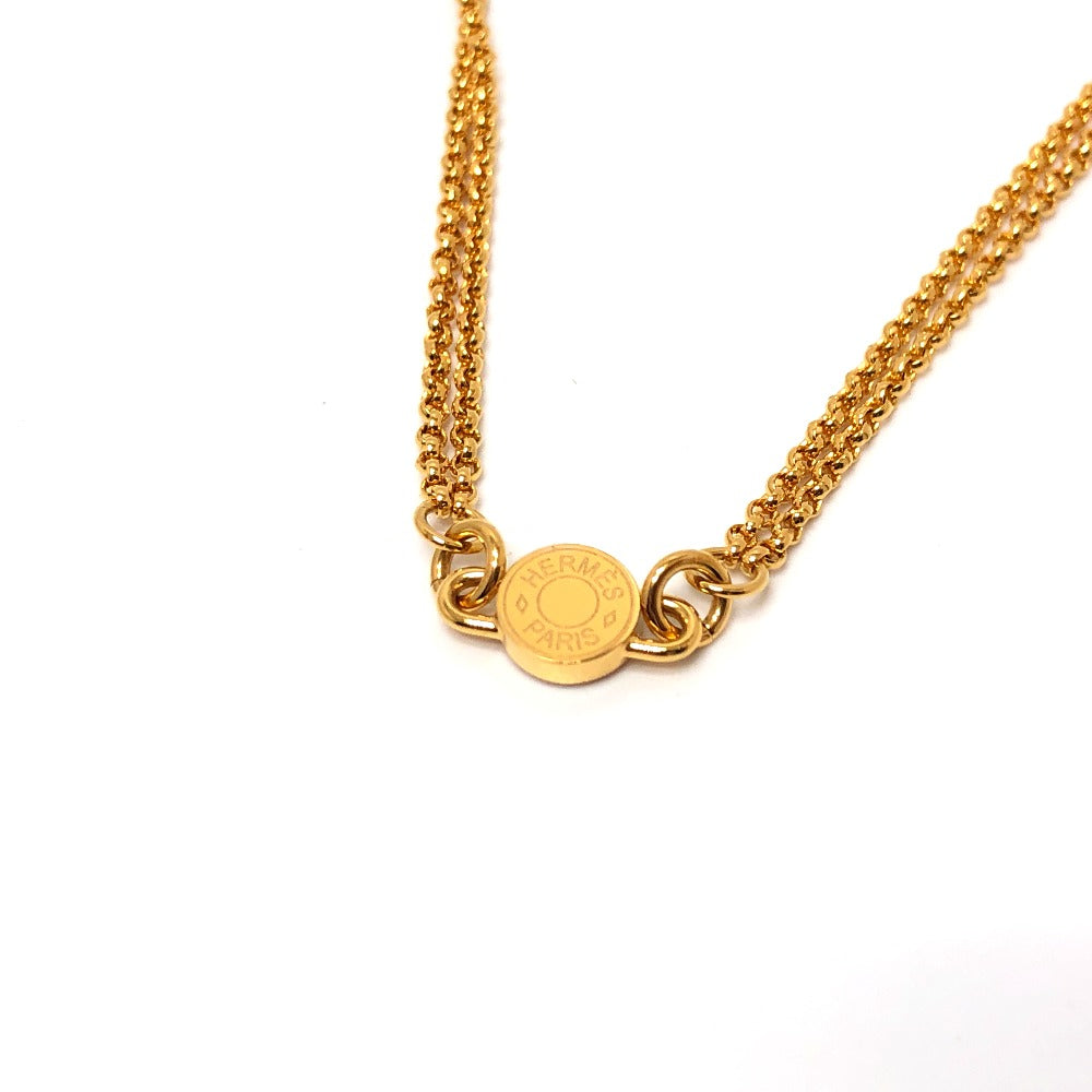 HERMES シャルニエールPM ネックレス アクセサリー 小物 ネックレス メタル レディース ゴールド