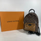 LOUIS VUITTON M44870 モノグラムリバース パームスプリングス バッグパック PM デイパック カバン リュックサック モノグラムリバースキャンバス レディース ブラウン×ベージュ