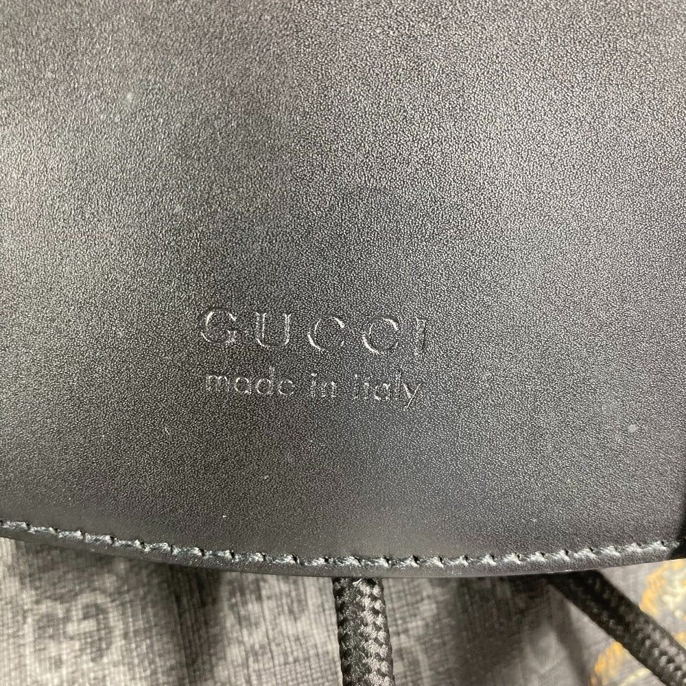 GUCCI 495563 GGスプリーム シェリーライン バックパック リュックサック GGスプリームキャンバス メンズ