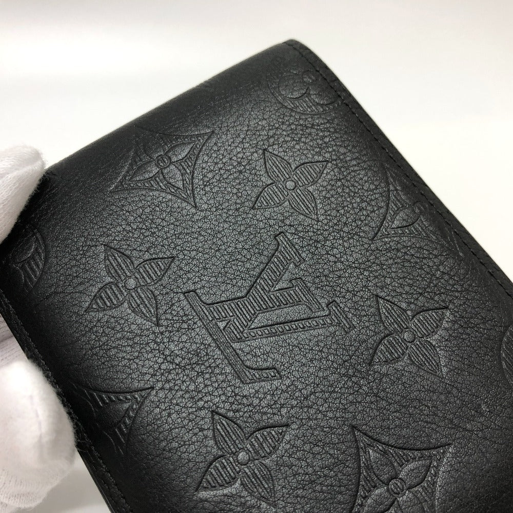 LOUIS VUITTON M62901 モノグラム ポルトフォイユ ミュルティプル 札入れ 2つ折り財布 モノグラムシャドウレザー メンズ