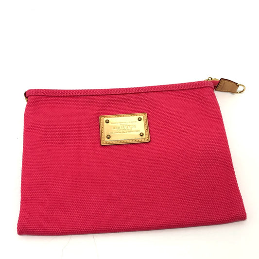 LOUIS VUITTON M40065 アンティグア ポシェット プラット GM クラッチバッグ フラット バッグ カバン ポーチ ポーチ キャンバス レディース - brandshop-reference